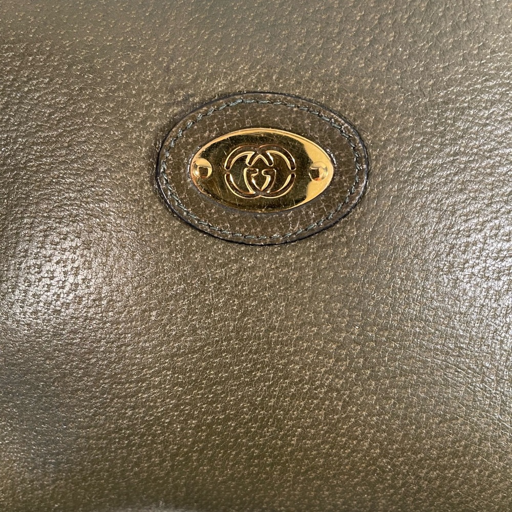 Gucci Vintage Leather Crossbody Shoulder Bag - Picture 4 of 10